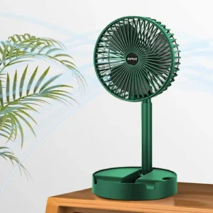 Portable Rechargeable Folding Fan – Compact, Lightweight Design for Easy Cooling