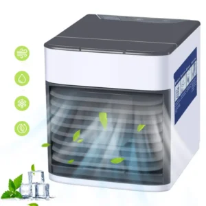 Powerful Mini Air Cooler with Ultra Cooling Technology - Ideal for Office, Room, and Car