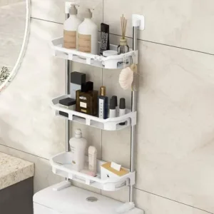 Premium 3-Tier Bathroom Storage Rack for Space-Saving Organization