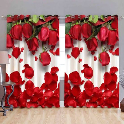 Premium 3D Printed Curtain Set - Stylish 2-Piece Home Decor % Premium 3D Printed Curtain Set - Stylish 2-Piece Home Decor
