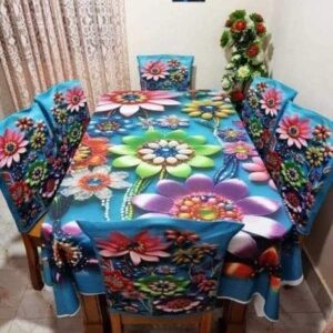 Premium 3D Printed Tablecloth Set - Elegant Decor for Any Occasion