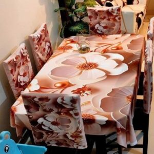 Premium 3D Printed Tablecloth Set - Elegant Design for Home Decor