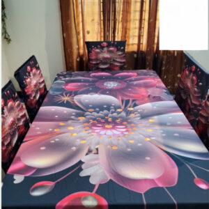 Premium 3D Printed Tablecloth Set - Elegant Designs for Stylish Dining