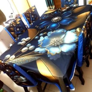 Premium 3D Printed Tablecloth Set - Elegant Dining Decor for Any Occasion