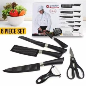 Premium 6-Piece Chef Kitchen Tool Set by Zepter – Essential Cooking Utensils