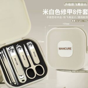 Premium 8-Piece Manicure and Pedicure Set for Perfect Nail Care