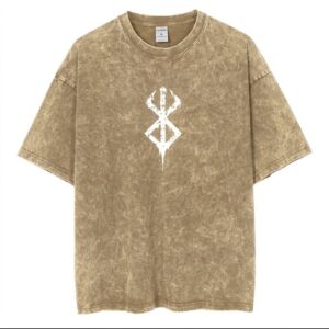 Premium Acid-Wash Drop-Shoulder T-Shirt