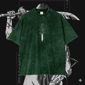 Premium Acid-Wash Drop-Shoulder T-Shirt