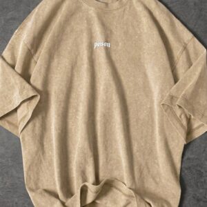 Premium Acid-Wash Drop-Shoulder T-Shirt
