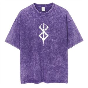 Premium Acid-Wash Drop-Shoulder T-Shirt