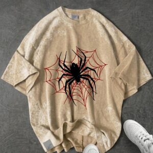 Premium Acid-Wash Drop-Shoulder T-Shirt