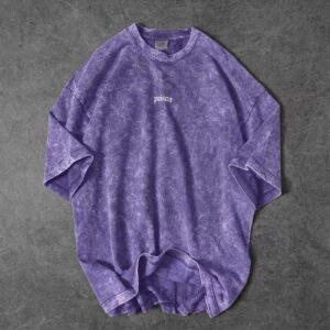 Premium Acid-Wash Drop-Shoulder T-Shirt