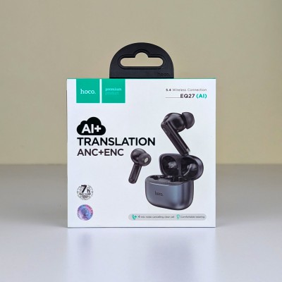 Premium AI Noise-Canceling Earbuds with ENC Technology for Clear Sound % Premium AI Noise-Canceling Earbuds with ENC Technology for Clear Sound