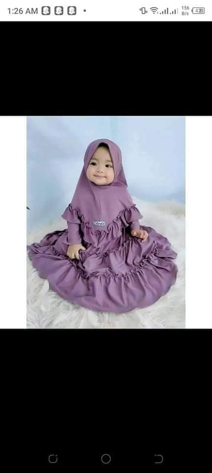 Premium Baby Borka Set for Ages 2-6 Years - Stylish & Comfortable % Premium Baby Borka Set for Ages 2-6 Years - Stylish & Comfortable