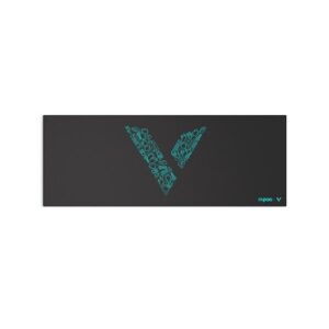 Premium Black Anti-Skid Compact Mouse Pad for Enhanced Precision