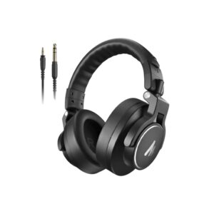 Premium Black MAONO MH700 Studio Monitoring Headphones for Superior Sound
