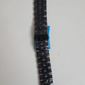 Premium Black Stainless Steel Metal Strap for 42/44/49mm Smartwatches