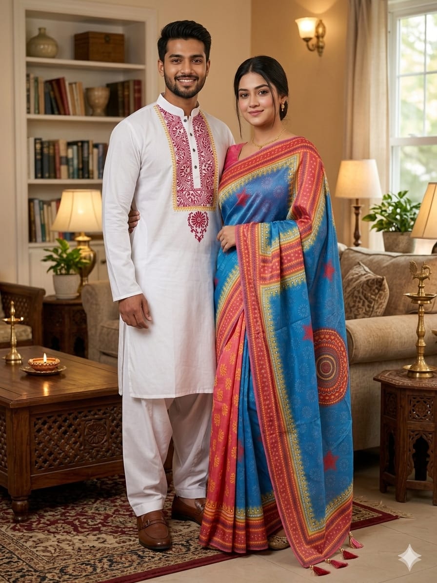 Premium Boisakhi Panjabi Collection for Men - Traditional Elegance % Premium Boisakhi Panjabi Collection for Men - Traditional Elegance