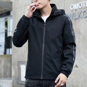 Premium Bonded Hoodie Jacket for Men - Stylish and Comfortable Outerwear