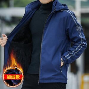 Premium Bonded Hoodie Jacket in Stylish China Fabric