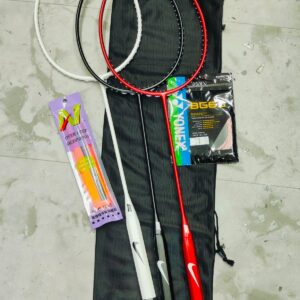 Premium Carbon Fiber Badminton Racket - Lightweight & Durable Performance