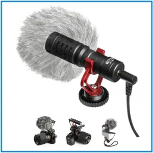 Premium Cardioid Condenser Microphone by BOYA - Perfect for Quality Audio