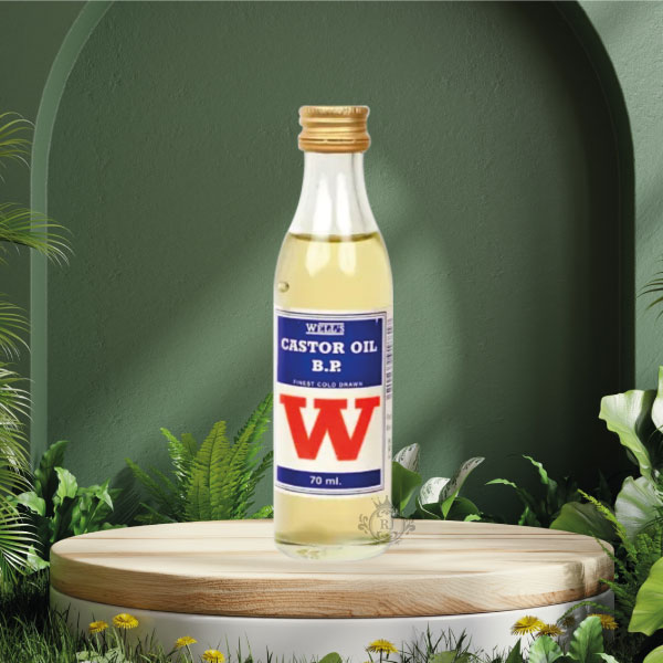 Premium Castor Oil 70ml for Hair Growth and Skin Nourishment % Premium Castor Oil 70ml for Hair Growth and Skin Nourishment