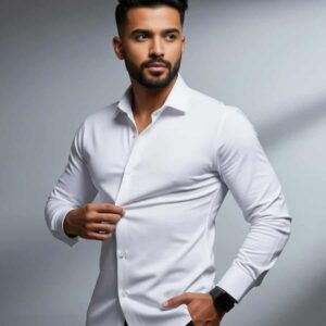 Premium Chinese Stitch Formal Shirt for Men - Tailored Fit & Quality Fabric