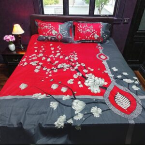 Premium Cotton Panel Bed Sheet for a Luxurious Sleep Experience