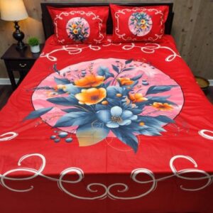 Premium Cotton Panel Bed Sheet for Comfortable Sleep and Stylish Decor