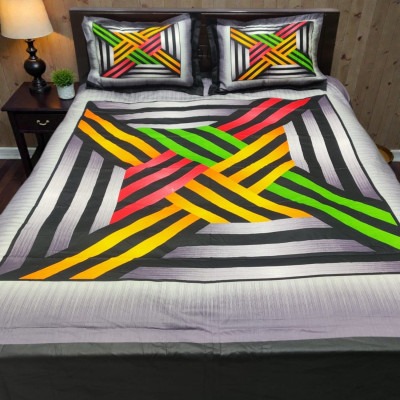 Premium Cotton Panel Bed Sheet for Elegant Bedroom Decor % Premium Cotton Panel Bed Sheet for Elegant Bedroom Decor