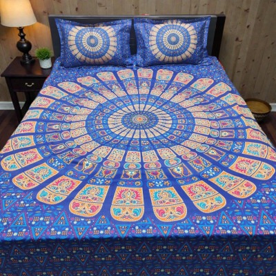 Premium Cotton Panel Bed Sheet for Elegant Bedroom Decor % Premium Cotton Panel Bed Sheet for Elegant Bedroom Decor