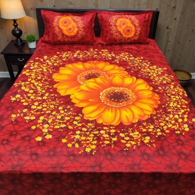 Premium Cotton Panel Bed Sheet for Elegant Bedroom Decor % Premium Cotton Panel Bed Sheet for Elegant Bedroom Decor
