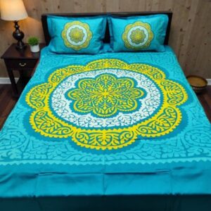 Premium Cotton Panel Bed Sheet for Stylish Home Decor