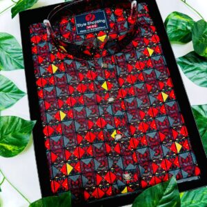 Premium Cotton Printed Panjabi for Men - Stylish Traditional Wear