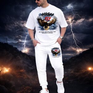 Premium Cotton T-Shirt and Trouser Set - Export Quality Apparel