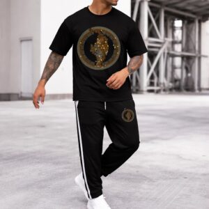 Premium Cotton T-Shirt and Trouser Set for Effortless Style