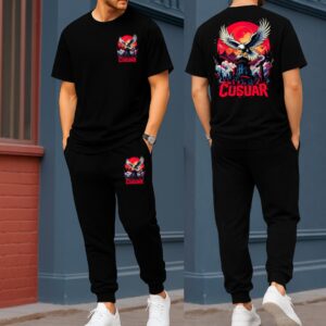 Premium Cotton T-Shirt and Trouser Set for Effortless Style