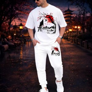 Premium Cotton T-Shirt and Trouser Set for Ultimate Comfort and Style
