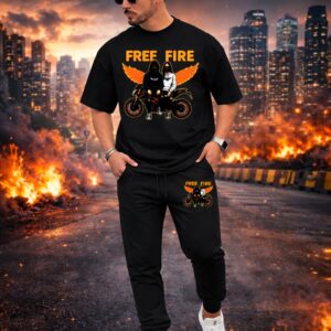 Premium Cotton T-Shirt and Trouser Set - Stylish and Comfortable Combo
