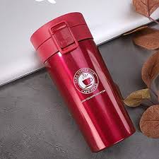 Premium Double-Layer Stainless Steel Insulated Coffee Mug – Red