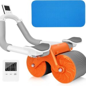 Premium Elbow Support Ab Roller - Automatic Rebound Core Trainer