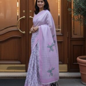 Premium Half Silk Saree - Elegant Handcrafted Ethnic Wear for Special Occasions