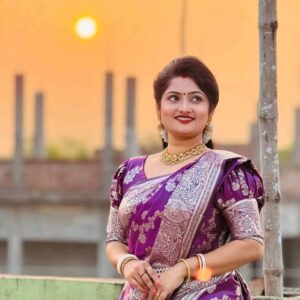 Premium Katan Silk Saree - Exquisite Indian Traditional Wear