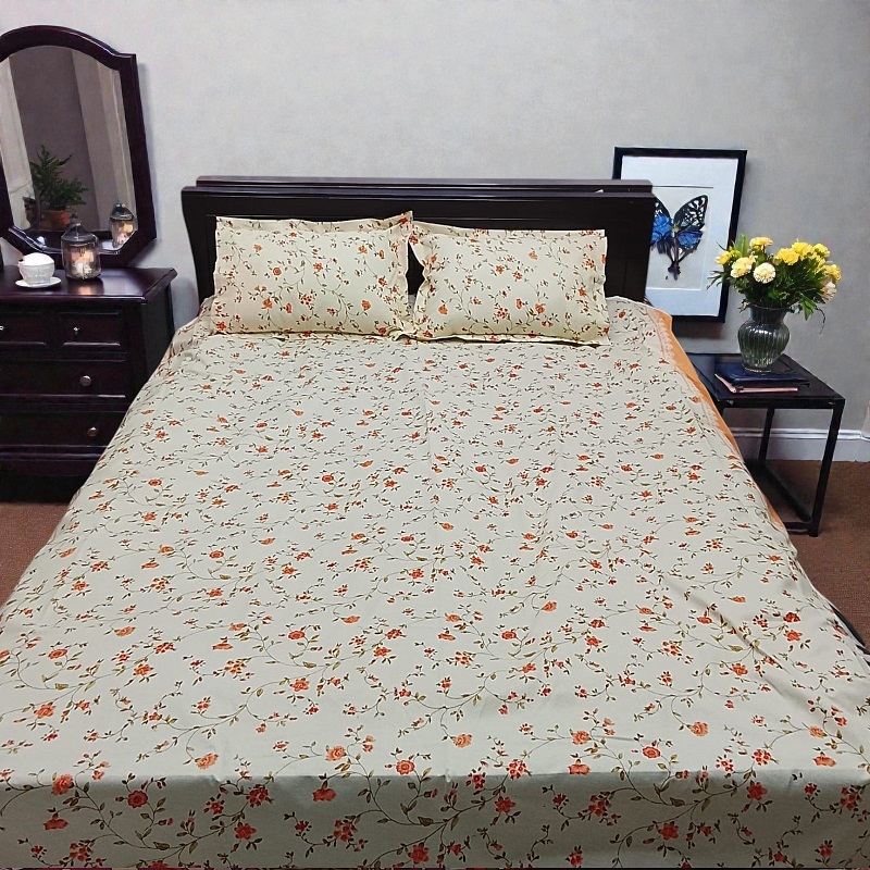 Premium King Size Bed Sheet - Soft, Breathable Fabric for Ultimate Comfort % Premium King Size Bed Sheet - Soft, Breathable Fabric for Ultimate Comfort
