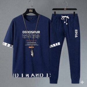 Premium Mash Fabric T-Shirt and Full Pant Set for Ultimate Comfort