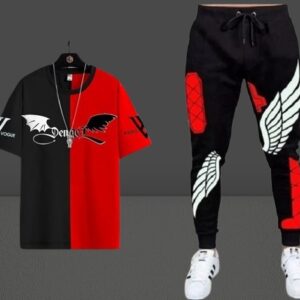 Premium Mash Fabric T-Shirt and Full Pant Set for Ultimate Comfort