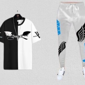 Premium Mash Fabric T-Shirt and Full Pant Set for Ultimate Comfort