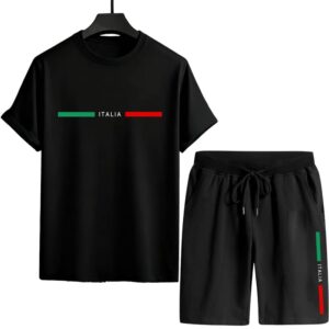 Premium Mash Fabric T-Shirt and Shorts Set for Ultimate Comfort