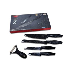 Premium Non-Stick Kitchen Knife Set - 5 Pieces of High Carbon Stainless Steel
